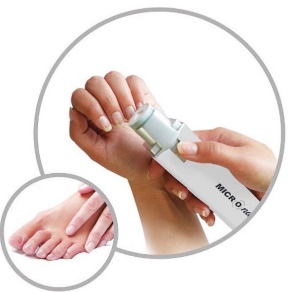 Emjoi Micro Mani Nail Buffer with 4 Smooth & Shine Rollers (pink) - Picture 3 of 4